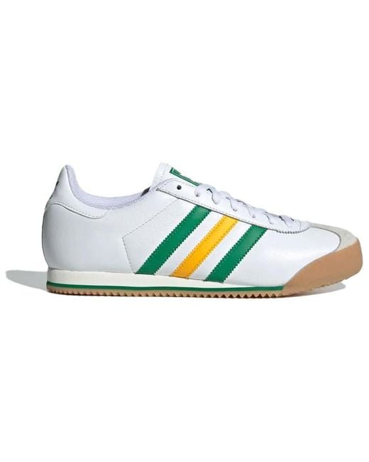 Adidas Blue Adidas 74 'White Yellow Green' for men