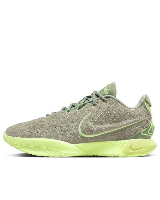 Nike Green Lebron 21 Ep 'Algae' for men
