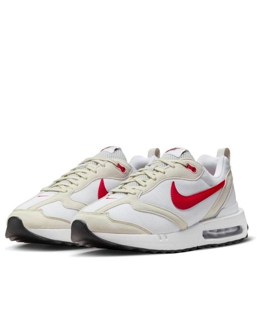 Nike White Air Max Dawn 'Light Bone University' for men