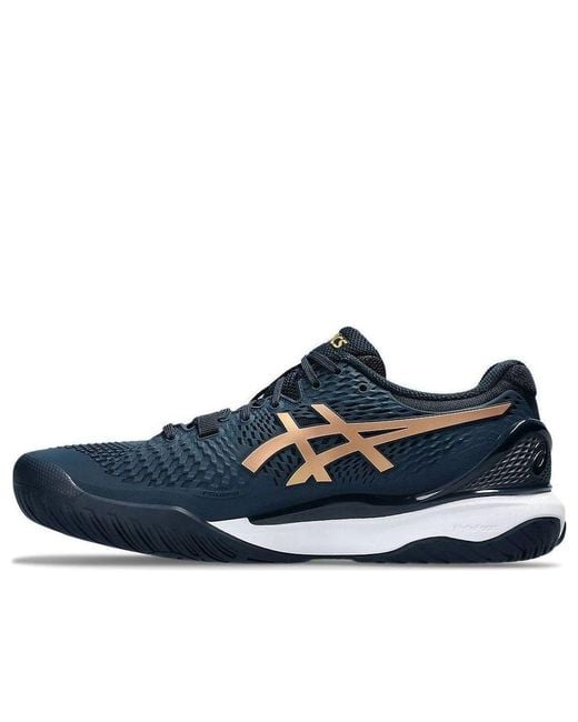 Asics Blue Gel-Resolution 9 'French Pure' for men
