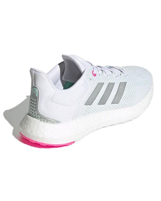 Adidas White (Wmns) Pureboost 21 Mint'