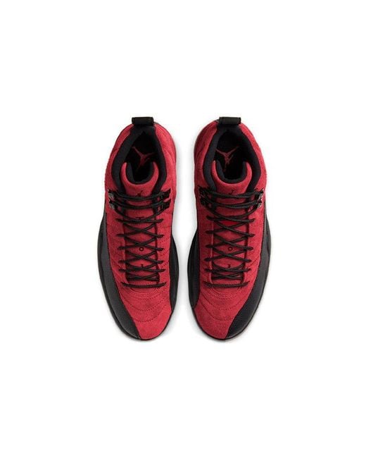 Nike Red 12 Retro 'Reverse Flu Game' for men