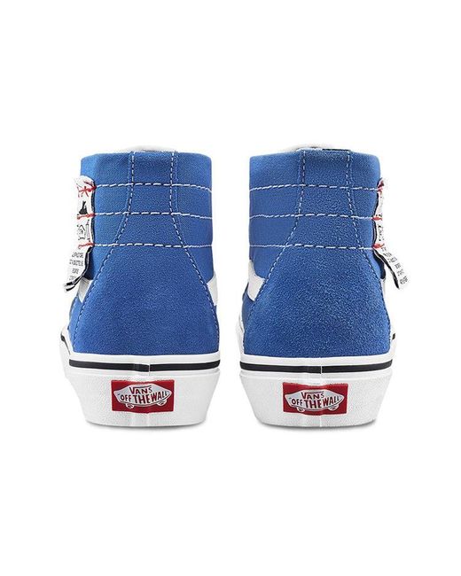 Vans Blue Sk8-Hi Tapered