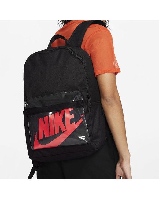 Nike Black Heritage 2.0 Backpack for men