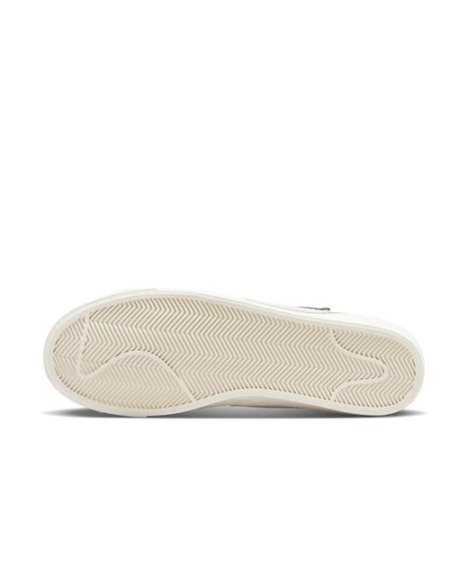 Nike White Blazer Low '77 Jumbo Se 'Light Smoke Noise Aqua' for men