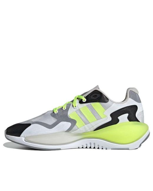 Adidas Green Zx Alkyne Solar' for men