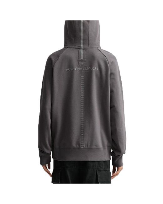 Converse Gray X A-Cold-Wall* Hoodie 'Pavement' for men
