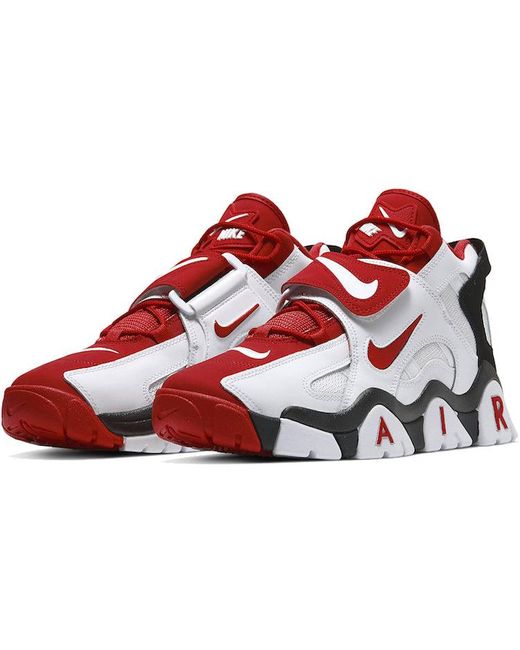 Nike Red Air Barrage Mid 'University' for men