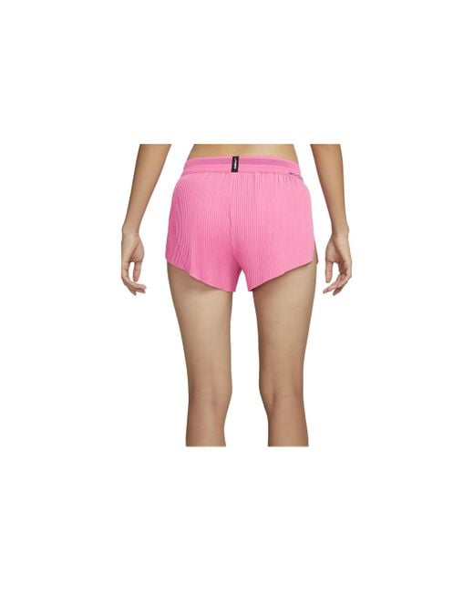 Nike Pink Aeroswift Running Shorts
