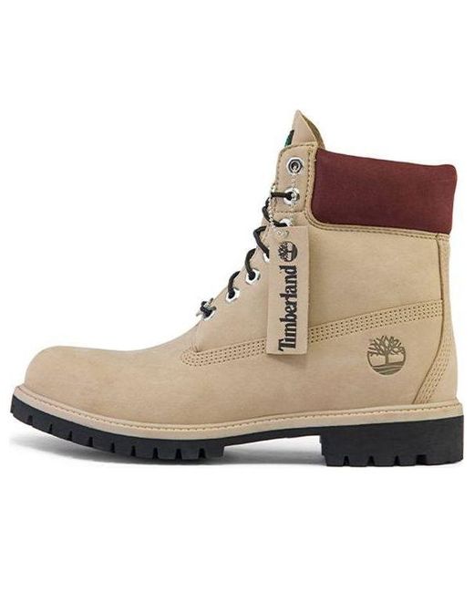 Timberland Natural 6 Inch Premium Waterproof Boots for men