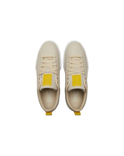 PUMA White (Wmns) Mayze Luxe 'Putty'