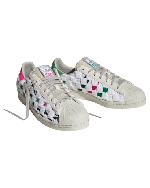 Adidas White Originals Superstar 80S X Han Meilin for men