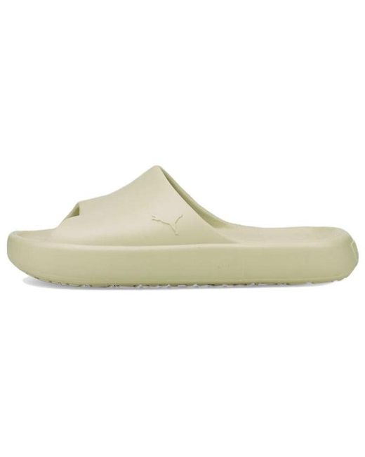 PUMA Green Shibui Cat Slide 'Putty' for men