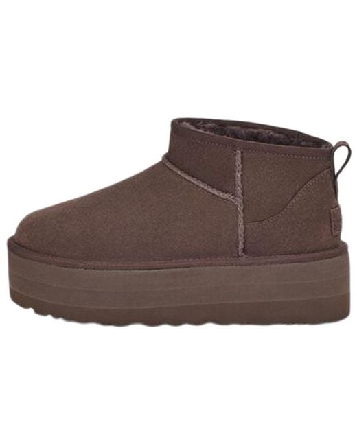 Ugg Brown (Wmns) Classic Ultra Mini Platform 'Chocolate'