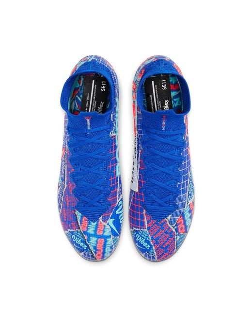 Nike Blue Mercurial Superfly 7 Elite Se Fg 'Jadon Sancho' for men