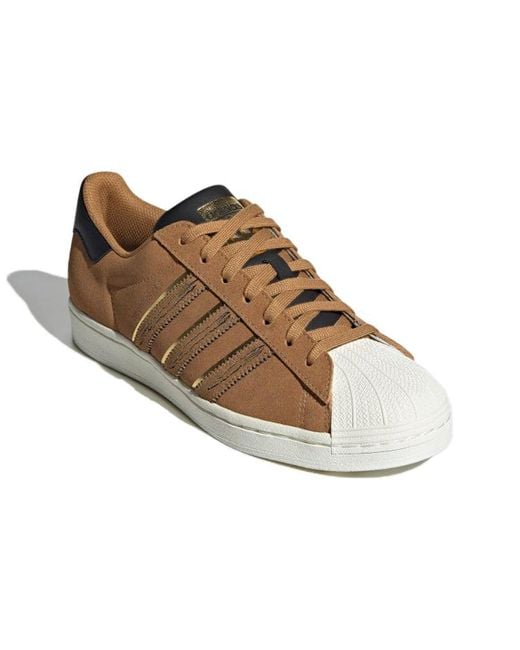 Adidas Brown Originals Superstar Cny for men