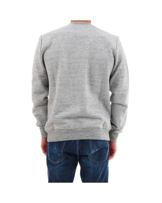 Dior Gray Tyrannosaurus Rex Cherry Blossom Zipper Sweater