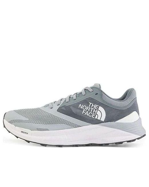 The North Face White Vectiv Enduris Iii Hiking Shoes 'High Rise Monument' for men