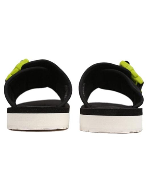 PUMA Black Wilo Lux Sandal Slide for men