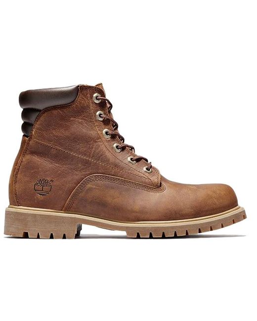 Timberland Brown 6-Inch Alburn Boots for men