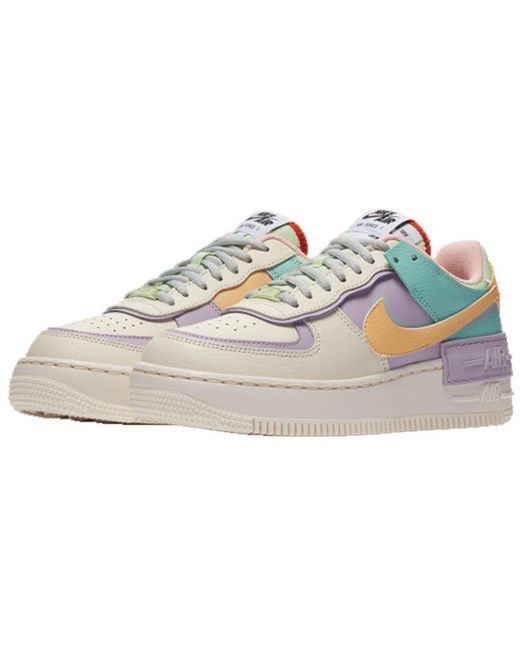 Nike Blue (Wmns) Air Force 1 Shadow 'Pale Ivory'