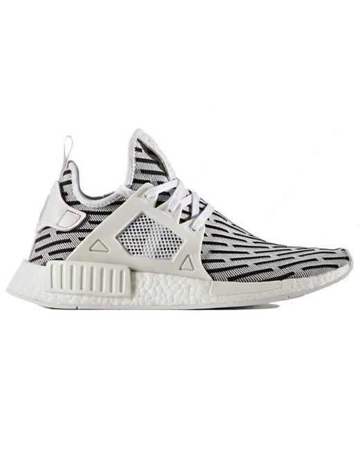 Adidas White Nmd_Xr1 Pk 'Zebra' for men