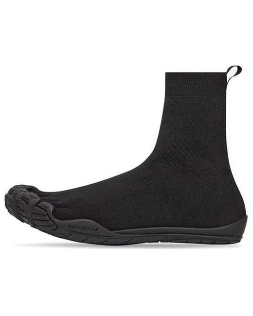 Balenciaga Black Flex Toe Sock Boots for men