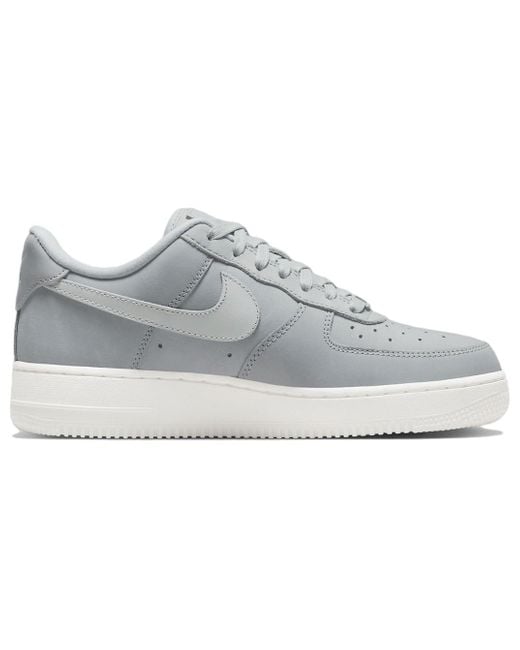 Nike Air Force 1 Premium 'wolf Grey' in White