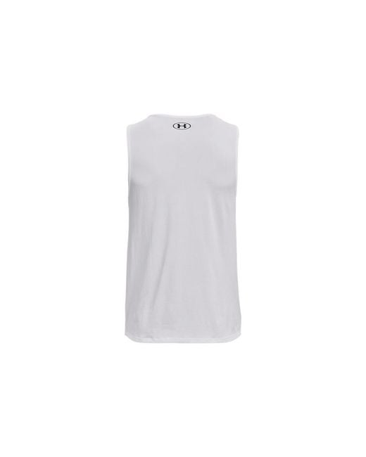 Under Armour White Tech 2.0 Tank Top for men
