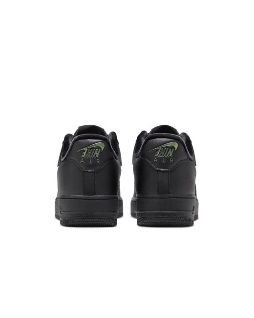 Nike Black (Wmns) Air Force 1 Low 'Just Do It'
