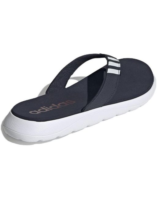 Adidas Blue Comfort Cozy Wear-Resistant Shoe Deep for men