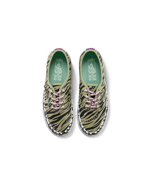 Vans Green Aries X Og Authentic Lx 'Tiger Muted' for men
