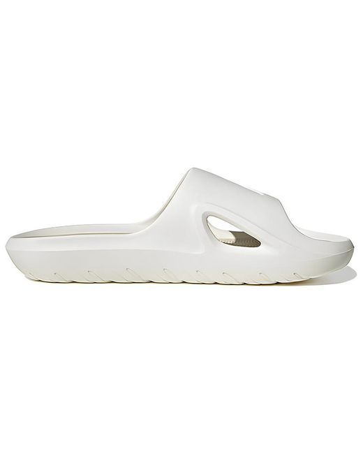 Adidas White Adicane Slides 'Cream' for men