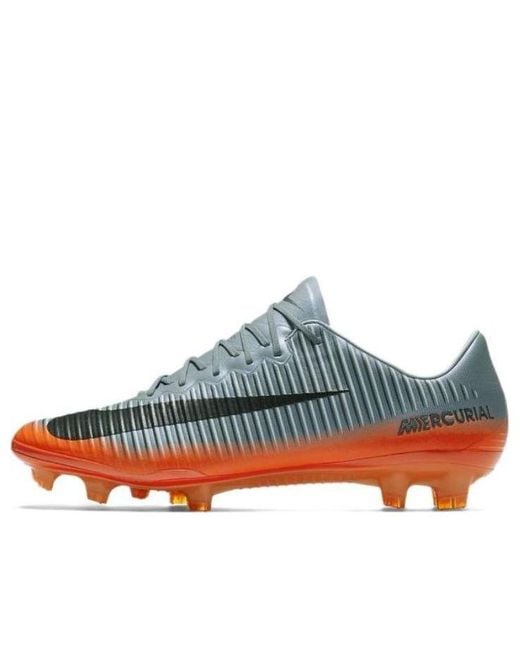Nike Blue Mercurial Vapor 11 Cr7 Fg 'Cool Metallic' for men
