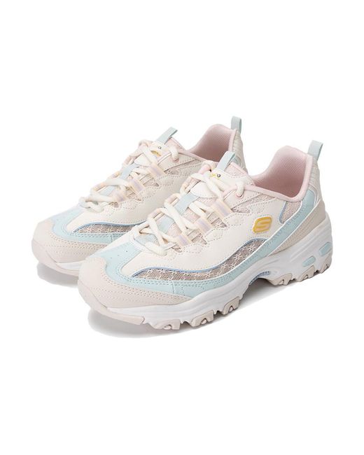 Skechers White (Wmns) Dlites 1.0