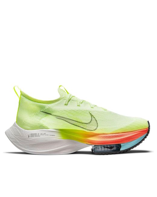 Nike Multicolor Air Zoom Alphafly Next% Flyknit Road Racing Shoes for men