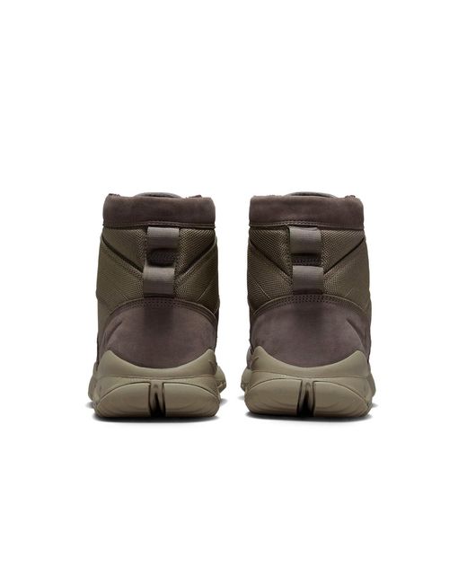 Nike Brown Sfb 6' Leather Boot 'Dark Mushroom' for men