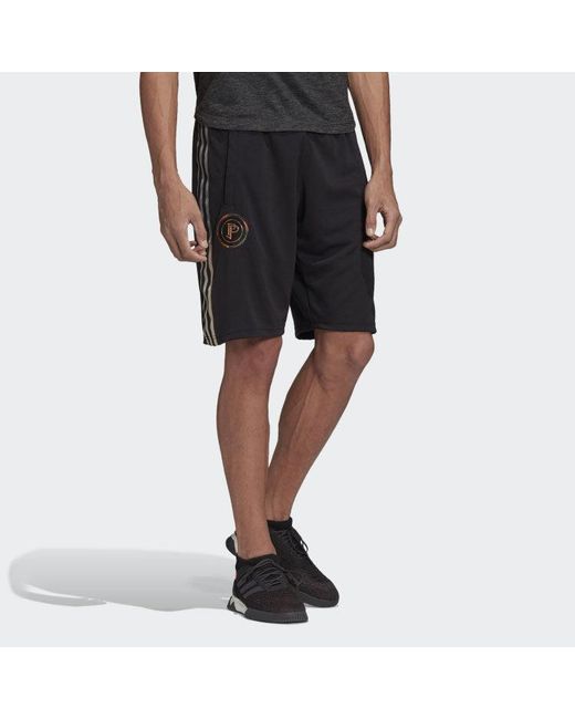 Adidas Black Soccer/Football Training Loose Sports Shorts for men
