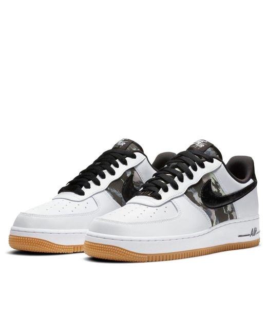 Nike White Air Force 1 '07 Lv8 'Pacific Northwest Camo' for men