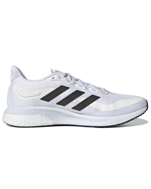 Adidas White Supernova Shoes for men