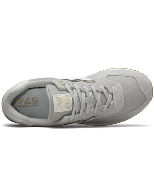 New Balance White Nb 574 V2 for men