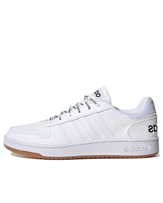 Adidas White Hoops 2.0 for men