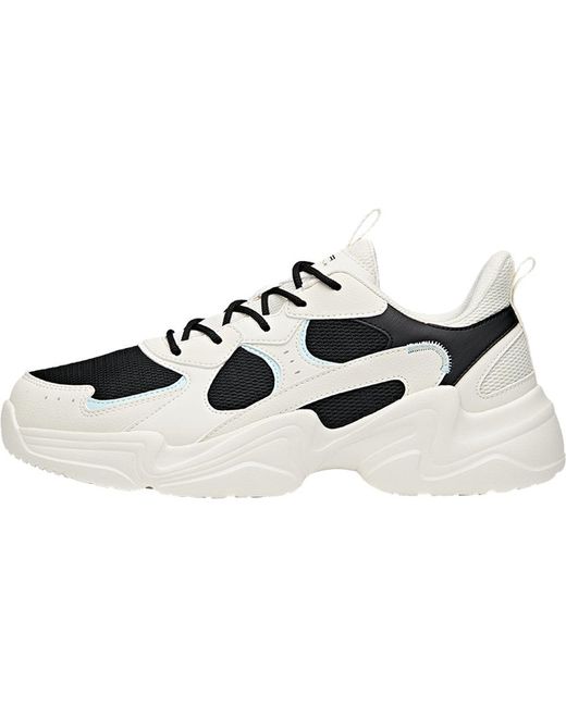 Anta Black Classic Daddy Sneakers for men