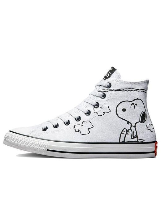 Converse Peanuts X Chuck Taylor All Star in White for Men | Lyst