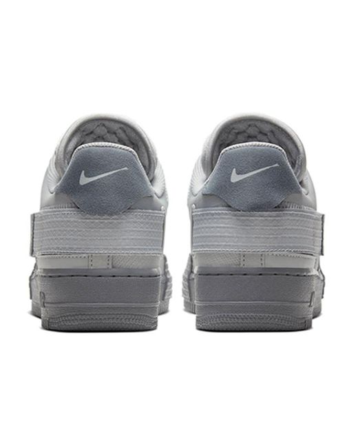 Nike Gray Air Force 1 Type Fog' for men