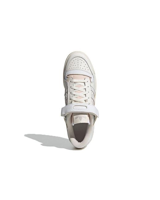 Adidas White Forum 84 Low 'Orbit' for men