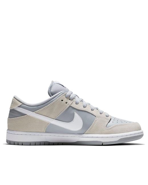 Nike White Sb Dunk Low 'Summit' for men