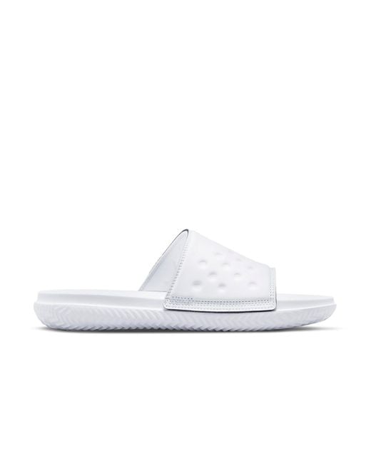 Nike White Play Slide Photon Dust' for men