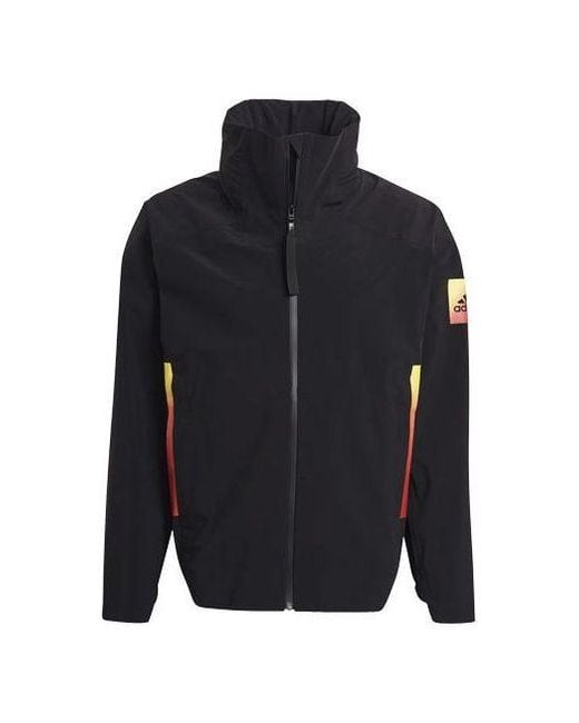 Adidas Blue Myshelter Rr Outdoor Sports Hooded Jacket for men