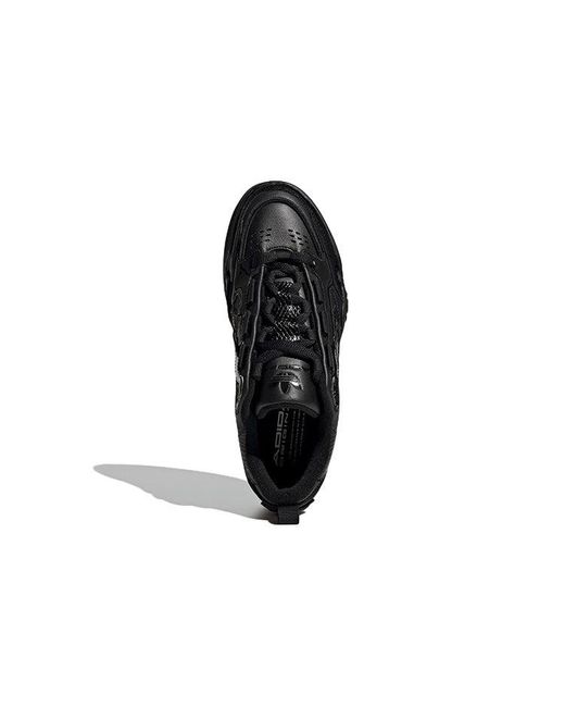 Adidas Black Adi2000 Snakeskin Shoes 'Core' for men